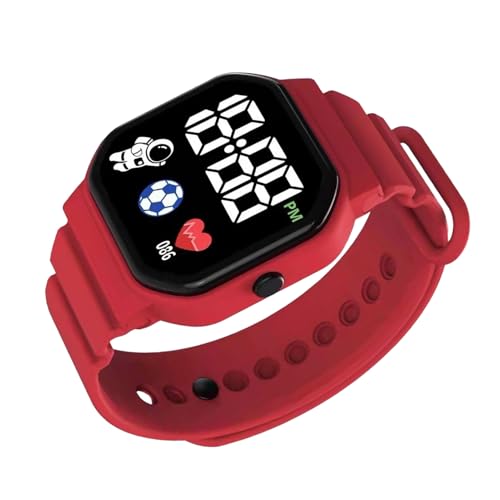 スポーツウォッチ – デジタルウォッチ 実用的な防水スポーツウォッチ | シリコンLEDデジタル腕時計 女性用